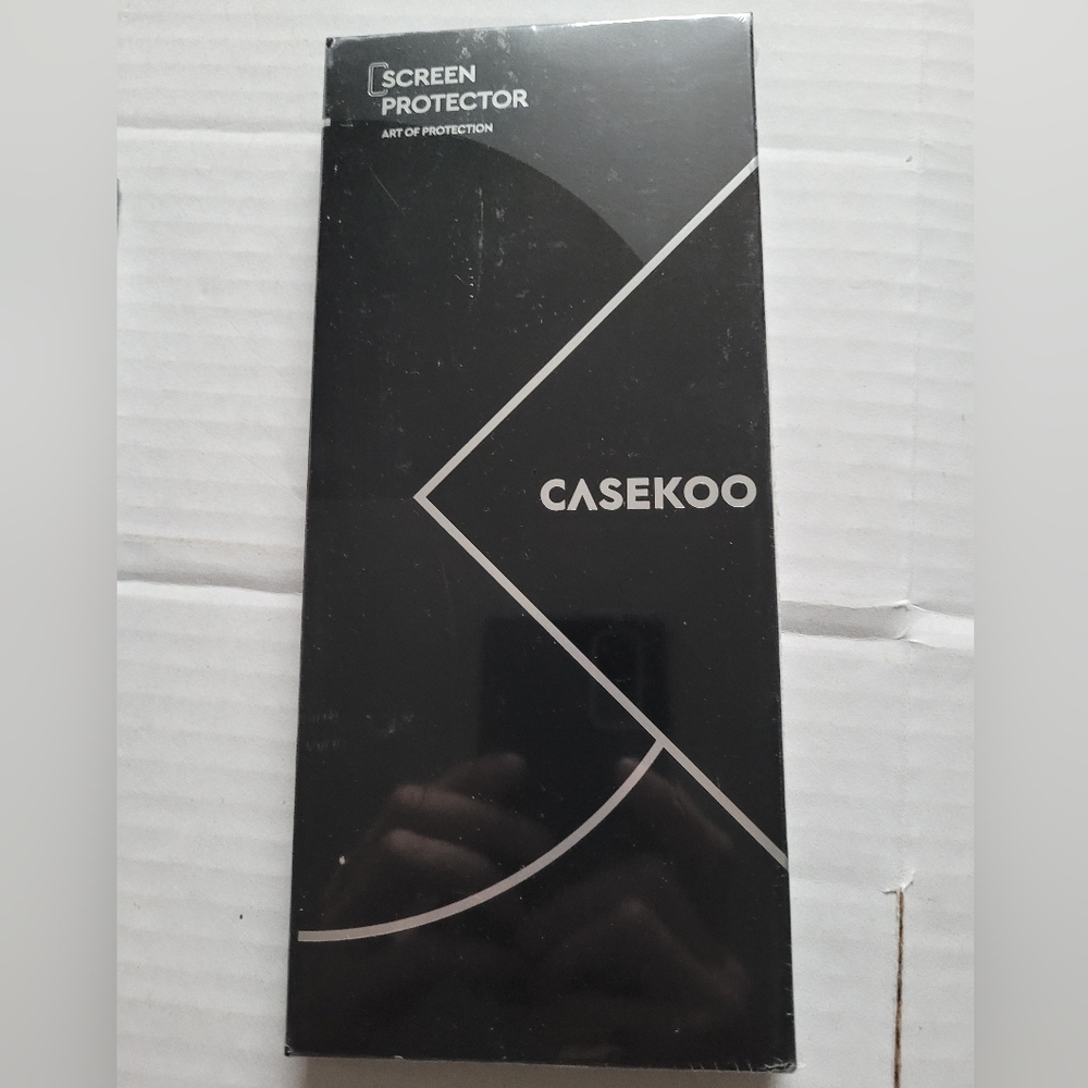 CaseKoo Transparent Screen Protector for iPhone Phone 12/12 Pro